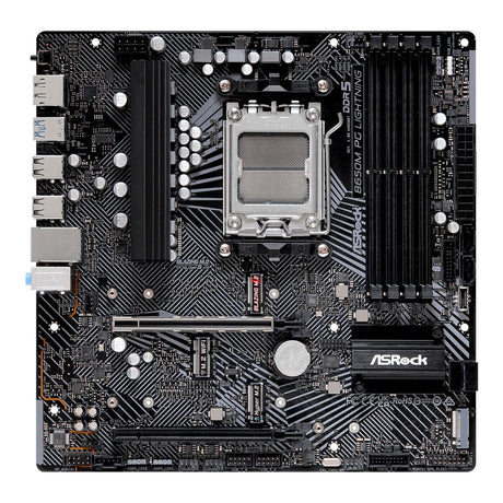 ASRock B650M PG Lightning AMD Socket AM5 micro ATX Motherboard B650M PG LIGHTNING