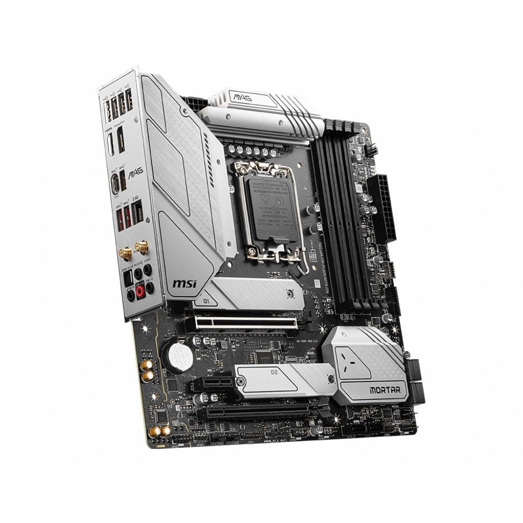 MSI B660M Mortar Max Wi-Fi DDR4 Intel LGA 1700 micro ATX Motherboard