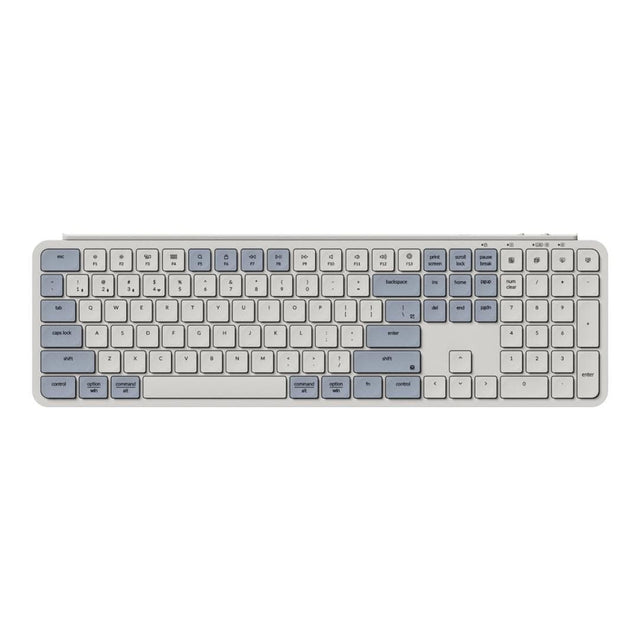 Keychron B6 Pro Ultra-Slim 100 Wireless Keyboard Retro Blue B6P-K11
