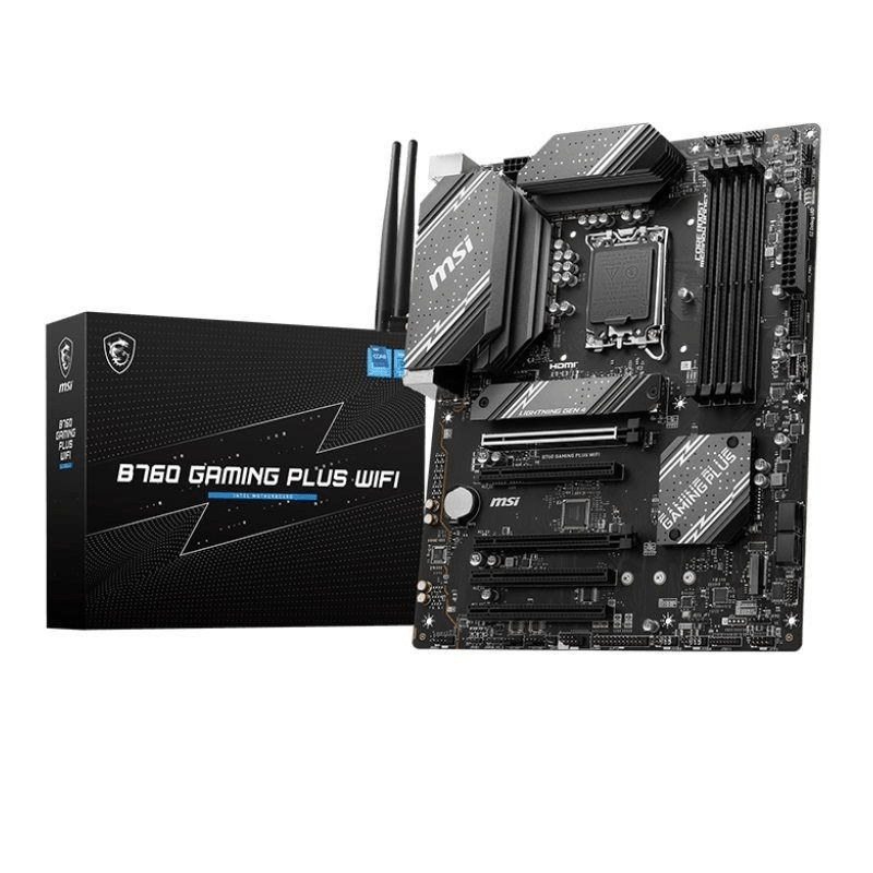 MSI B760 Gaming Plus Wi-Fi Intel LGA 1700 ATX Motherboard – FirstShop