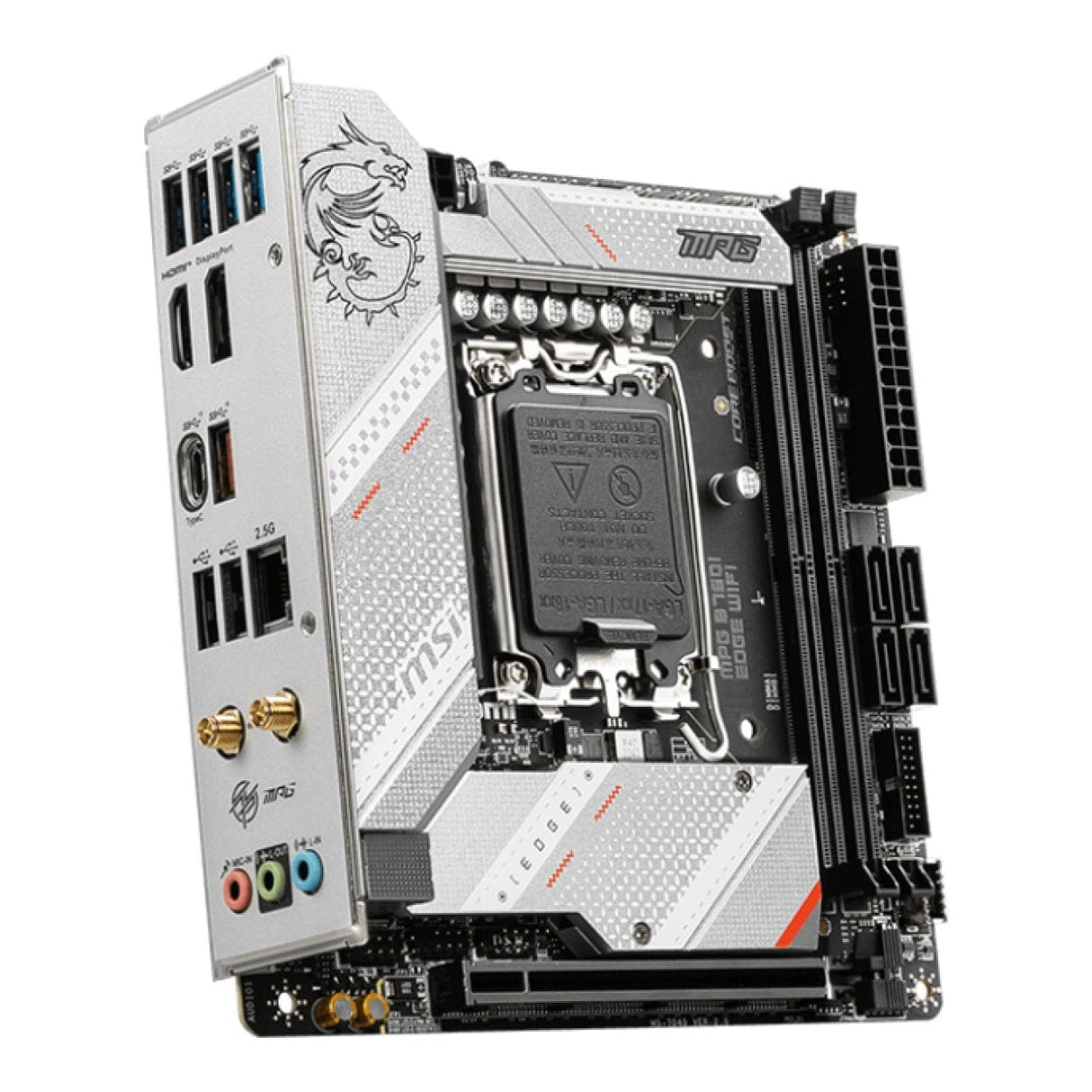 MSI B760I EDGE WIFI Intel Socket LGA 1700 Mini-ITX DDR5 Motherboard