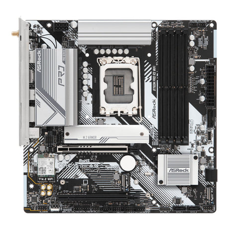 ASRock B760M Pro RS Gaming Wi-Fi Intel LGA 1700 micro-ATX Motherboard