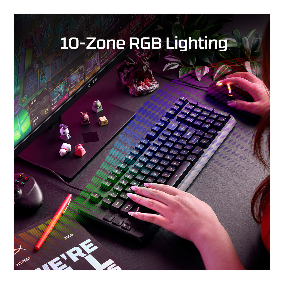HyperX Eve 1800 Gaming Keyboard B7JE0AA