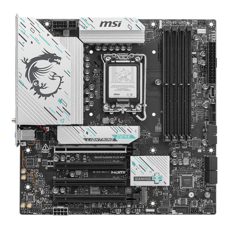 MSI B860M Gaming Plus Wi-Fi Intel LGA1851 DDR5 M-ATX Motherboard