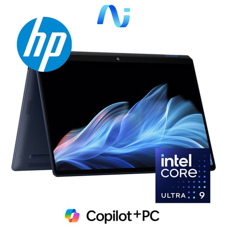 HP OmniBook Ultra Flip 14-fh0020ni 14-inch 3K OLED Next Gen AI 2-in-1 Laptop - Intel Core Ultra 9 288V 2TB SSD 32GB RAM Win 11 Pro Blue