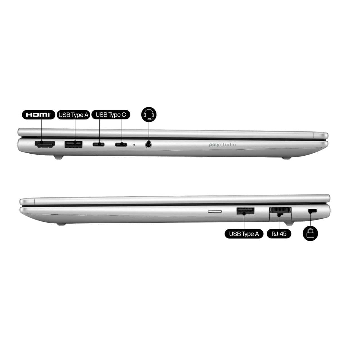 HP ProBook 4 G1a 14-inch WUXGA AI Laptop - AMD Ryzen 7 250 1TB SSD 24GB RAM Win 11 Pro