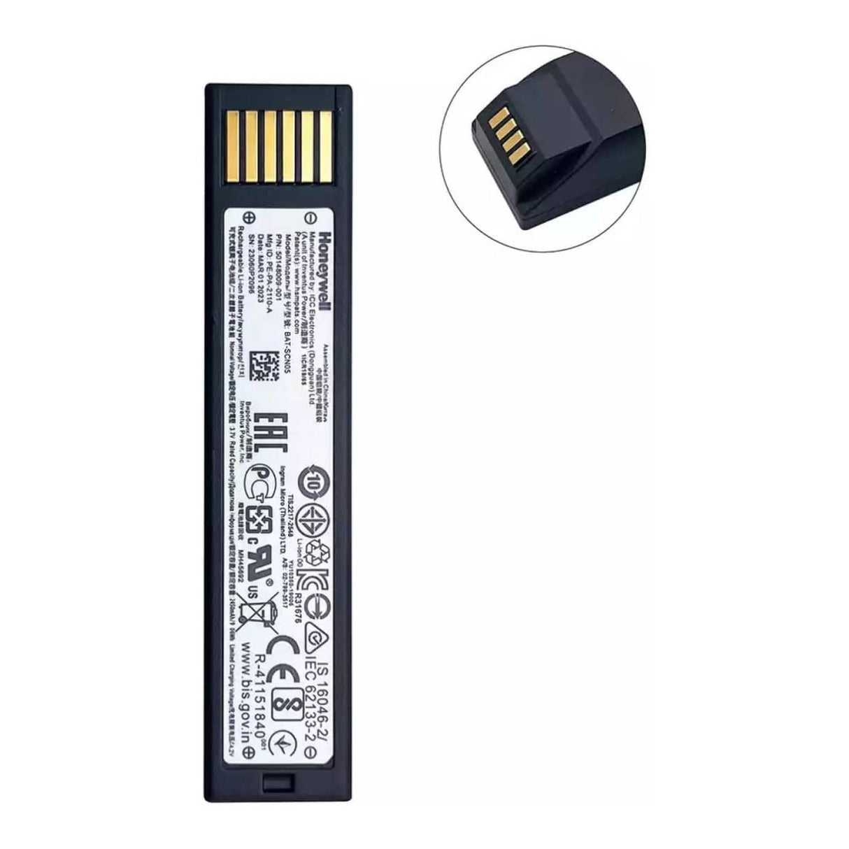 Honeywell Lithium-ion Battery for Wireless Barcode Scanners BAT-SCN05