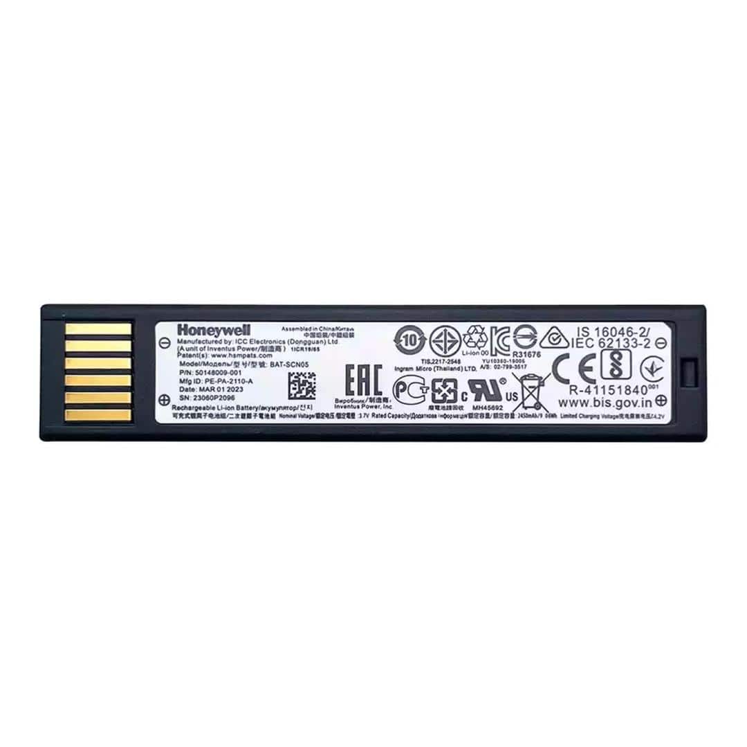 Honeywell Lithium-ion Battery for Wireless Barcode Scanners BAT-SCN05