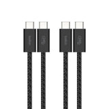 Belkin 240W BoostCharge USB-C to USB-C Cable 2-pack Black BBD009HQ05BK2PK