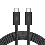 Belkin 240W BoostCharge USB-C to USB-C Cable 2-pack Black BBD009HQ05BK2PK