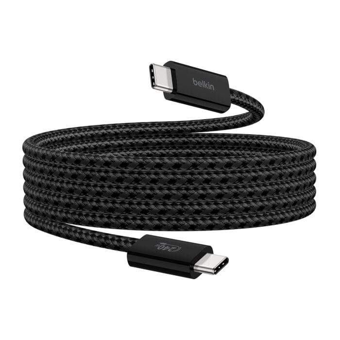 Belkin 240W BoostCharge USB-C to USB-C Cable 2-pack Black BBD009HQ05BK2PK