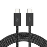 Belkin 240W BoostCharge USB-C to USB-C Cable 2-pack Black BBD009HQ05BK2PK
