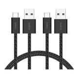 Belkin BoostCharge Type-C to Type-A USB Cable 1.5m Black BBD010HQ05BK2PK