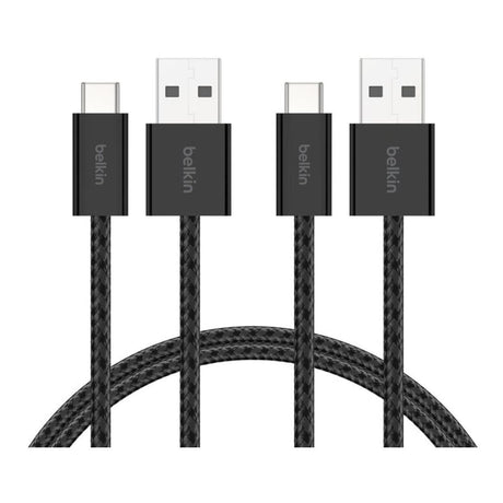 Belkin BoostCharge Type-C to Type-A USB Cable 1.5m Black BBD010HQ05BK2PK
