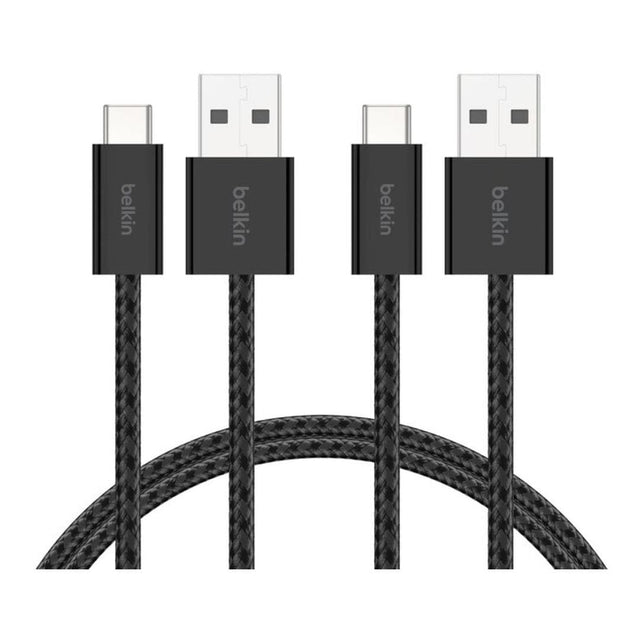 Belkin BoostCharge Type-C to Type-A USB Cable 1.5m Black BBD010HQ05BK2PK