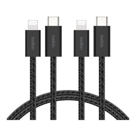 Belkin BoostCharge Type-C to Lightning USB Cable 1.5m Black BBD011HQ05BK2PK
