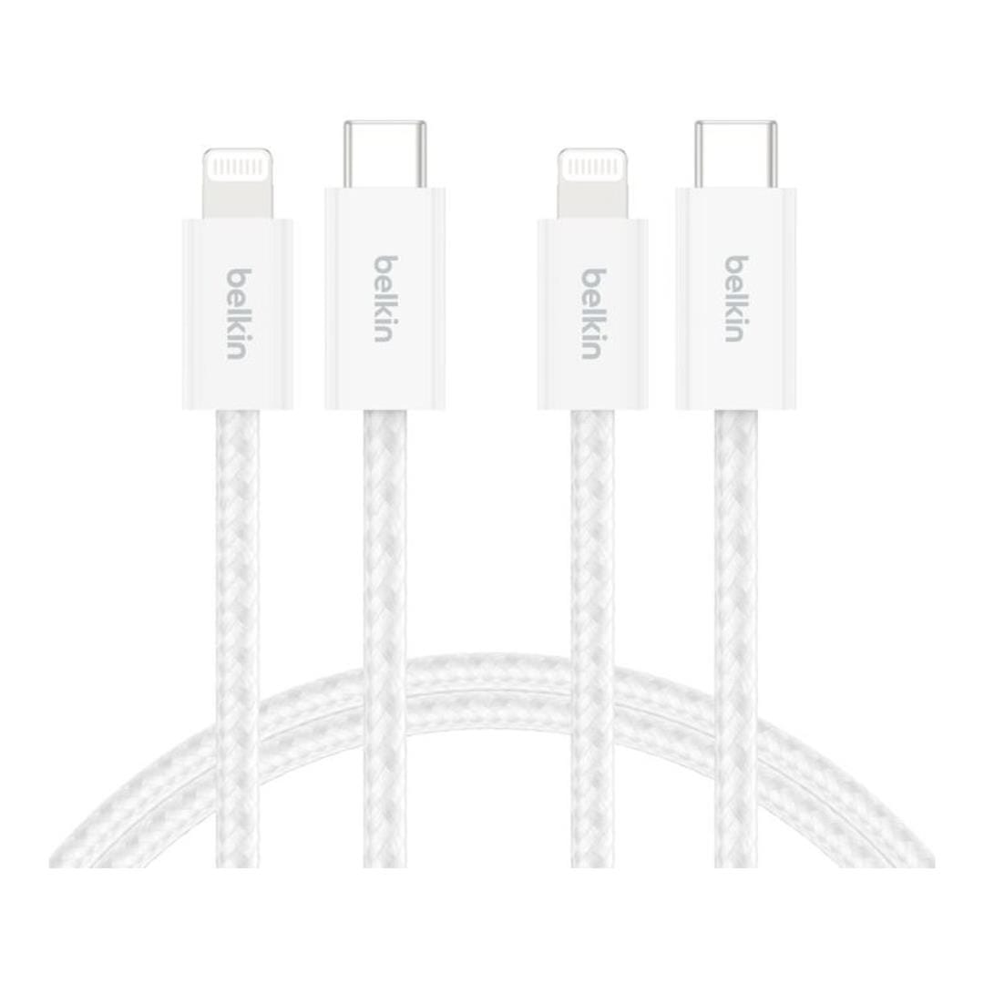 Belkin BoostCharge Type-C to Lightning USB Cable 1.5m White BBD011HQ05WH2PK
