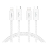 Belkin BoostCharge Type-C to Lightning USB Cable 1.5m White BBD011HQ05WH2PK