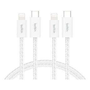 Belkin BoostCharge Type-C to Lightning USB Cable 1.5m White BBD011HQ05WH2PK