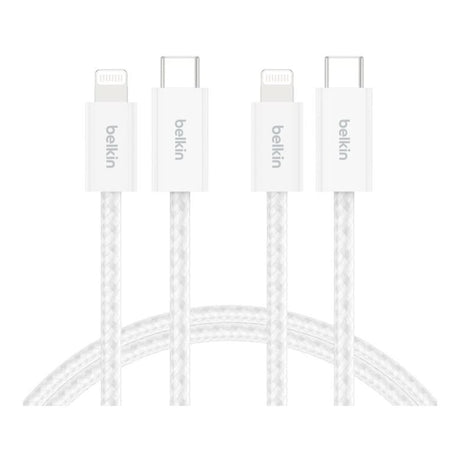 Belkin BoostCharge Type-C to Lightning USB Cable 1.5m White BBD011HQ05WH2PK