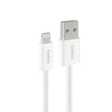 Belkin 2m BoostCharge USB-A Cable with Lightning Connector 2-Pack White BBD012HQ05WH2PK