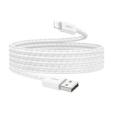 Belkin 2m BoostCharge USB-A Cable with Lightning Connector 2-Pack White BBD012HQ05WH2PK