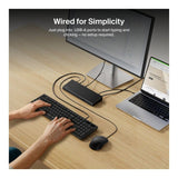 Belkin Connect Wired Keyboard and Mouse Combo Black BBZ014TT