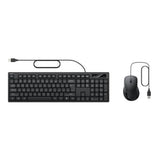 Belkin Connect Wired Keyboard and Mouse Combo Black BBZ014TT
