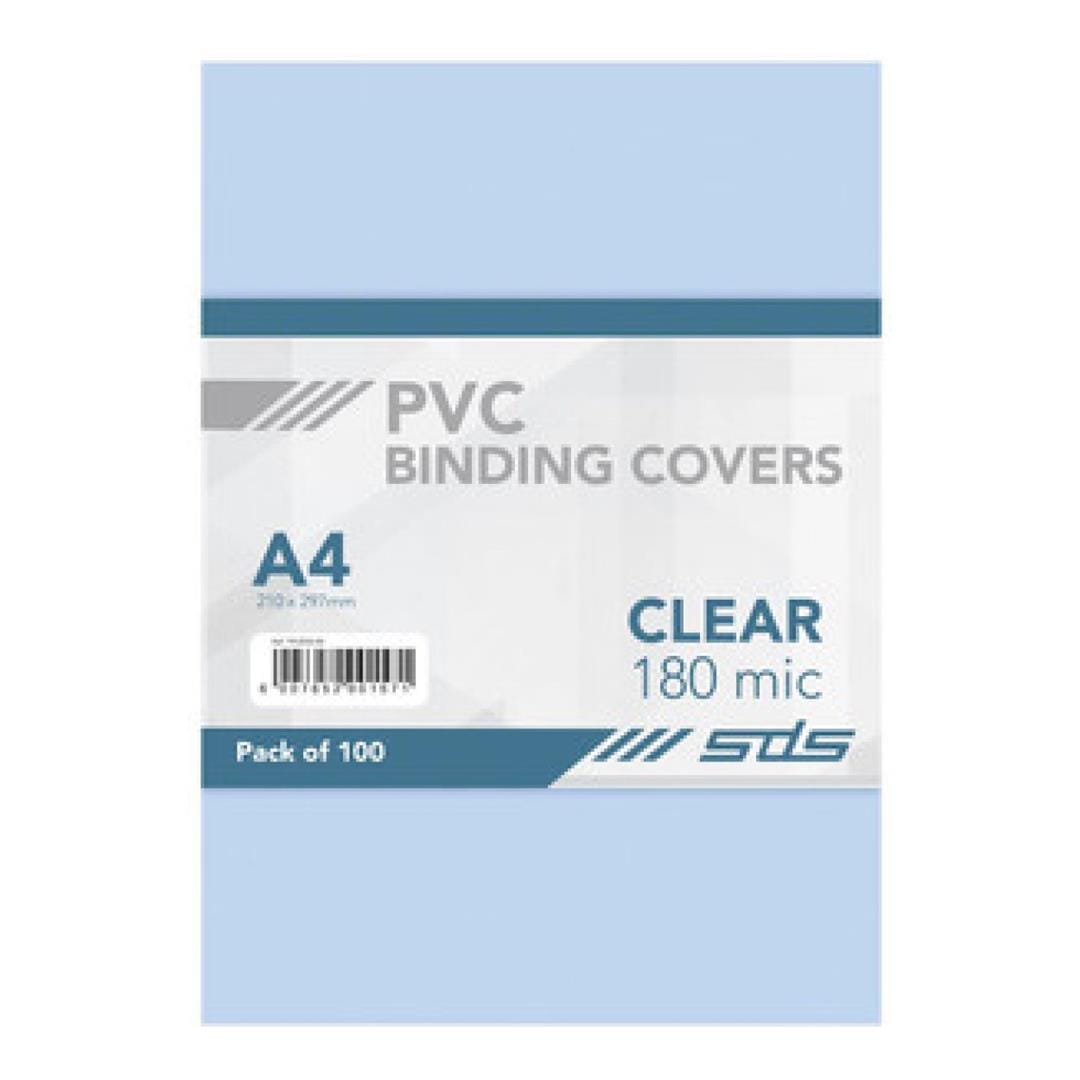 Penguin A4 150 Microns Clear Binding Covers - 100-pack BCC150A4