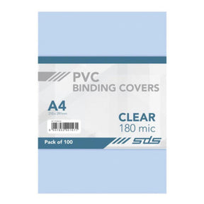 Penguin A4 150 Microns Clear Binding Covers - 100-pack BCC150A4