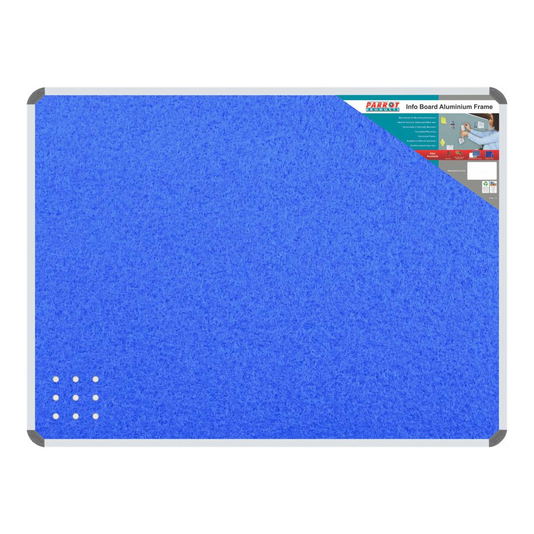 Parrot Info Board Aluminium Frame 1000x1000mm - Sky Blue BD0744S