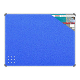 Parrot Info Board Aluminium Frame 1000x1000mm - Sky Blue BD0744S