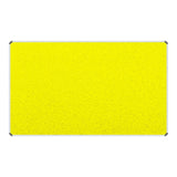 Parrot 1800mm × 1200mm Info Board with Aluminium Frame Yellow BD0768Y