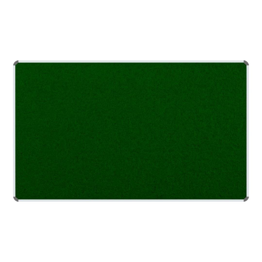 Parrot 1800mm × 900mm Info Board with Aluminium Frame Green BD0769G