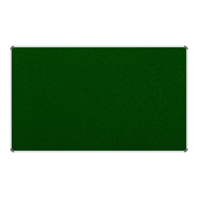 Parrot 1800mm × 900mm Info Board with Aluminium Frame Green BD0769G