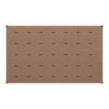 Parrot 2000mm × 1200mm Info Board with Aluminium Frame Lime Green BD0770C