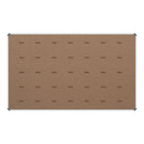 Parrot 2000mm × 1200mm Info Board with Aluminium Frame Burnt Orange BD0770O