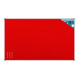 Parrot Info Board Aluminium Frame 2000x12000mm Red BD0770R
