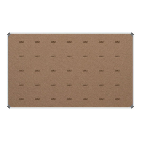 Parrot 2000mm × 1200mm Info Board with Aluminium Frame Yellow BD0770Y