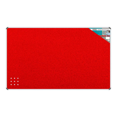 Parrot Info Board Aluminium Frame 2400x12000mm Burnt Orange BD0776O