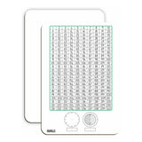 Parrot 297x210mm Tens Writing Slate Number Chart and Clock Markerboard BD1002D