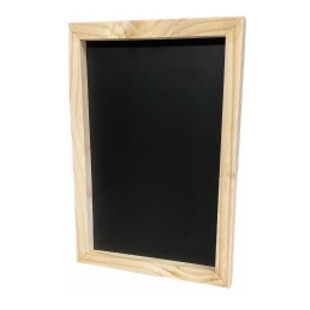 Parrot A4 Chalk Writing Slate Wood Frame Black BD1006