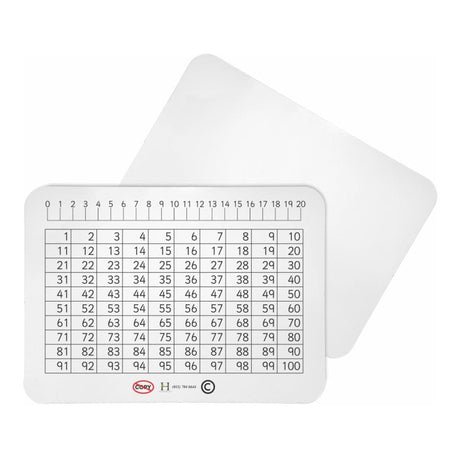 Parrot WB21 297x210mm  Writing Slate Markerboard Single Sided 10-pack BD1007WB21