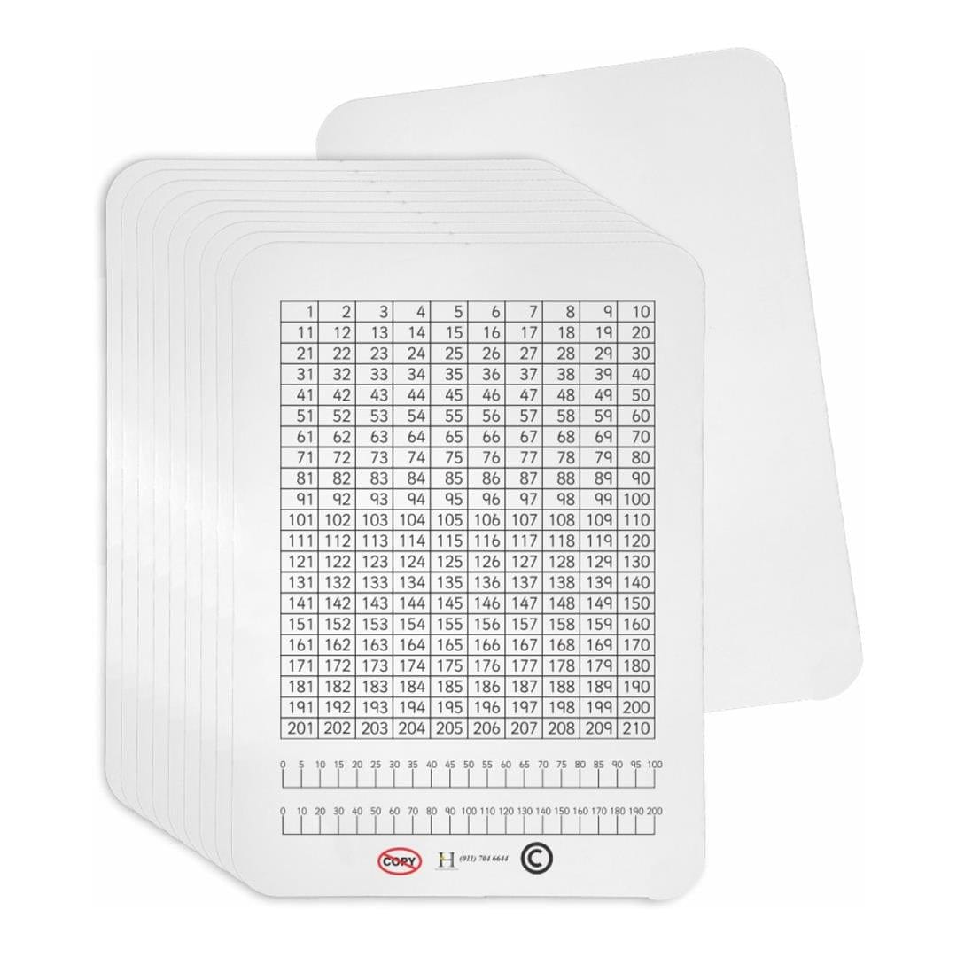 Parrot A4 WB3 Writing Slate Single Sided Basically Books 10-pack BD1007WB3