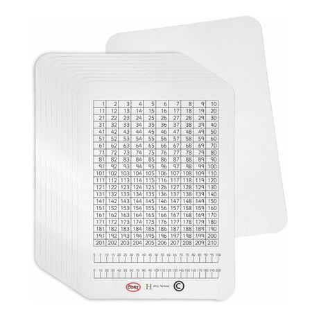 Parrot A4 WB3 Writing Slate Single Sided Basically Books 10-pack BD1007WB3