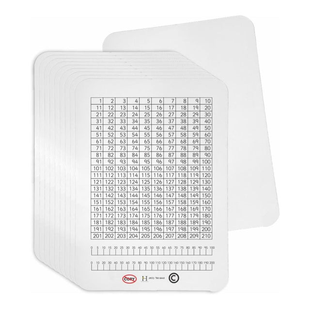 Parrot A4 WB3 Writing Slate Single Sided Basically Books 10-pack BD1007WB3