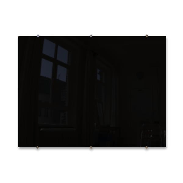 Parrot Magnetic Glass Whiteboard Black BD1741B