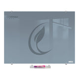 Parrot Glass Whiteboard Non-Magnetic Printed 2400x1200mm