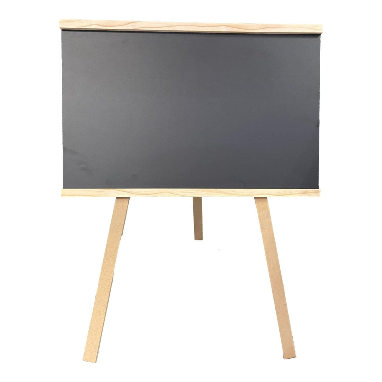 Parrot 600mm x 400mm Chalk Board Easel Black BD9002