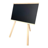 Parrot 600mm x 400mm Chalk Board Easel Black BD9002
